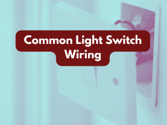 Common light switch wiring