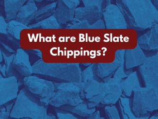 What are blue slate chippings