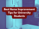 home improvement tips for university students
